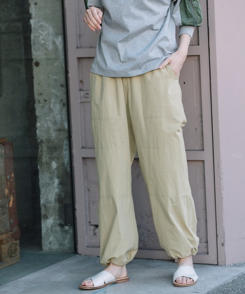 Munich（ミューニック）の「オーガニックコットンベーカーパンツ（その他パンツ・レディース・ブラック/イエロー/ライトグリーン・S/M/XS）」の21枚目の写真