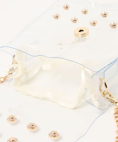 repipi armario（レピピ アルマリオ）の「パールクリアショルダーバッグ（ショルダーバッグ・キッズ・その他・FREE）」の3枚目の写真
