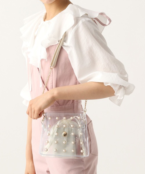 repipi armario（レピピ アルマリオ）の「パールクリアショルダーバッグ（ショルダーバッグ・キッズ・その他・FREE）」の6枚目の写真
