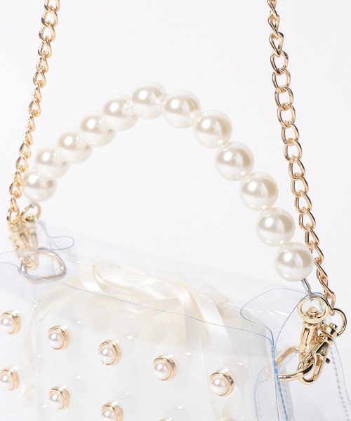 repipi armario（レピピ アルマリオ）の「パールクリアショルダーバッグ（ショルダーバッグ・キッズ・その他・FREE）」の14枚目の写真