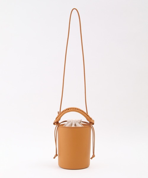 ROPE'(ロペ)の「ブレイドハンドルバケットミニショルダーバッグ(ショルダーバッグ・レディース・ブラック/キャメル・FREE)」の9枚目の写真