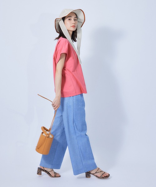 ROPE'(ロペ)の「ブレイドハンドルバケットミニショルダーバッグ(ショルダーバッグ・レディース・ブラック/キャメル・FREE)」の19枚目の写真