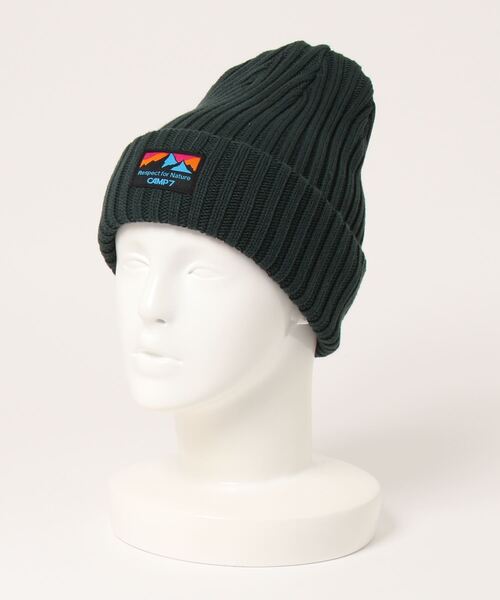 CAMP7（キャンプセブン）の「【CAMP7】コットンニットワッチ（ニットキャップ/ビーニー・メンズ・グレー/オレンジ/ネイビー/グリーン/ブラック/カーキブラウン・フリー）」の4枚目の写真