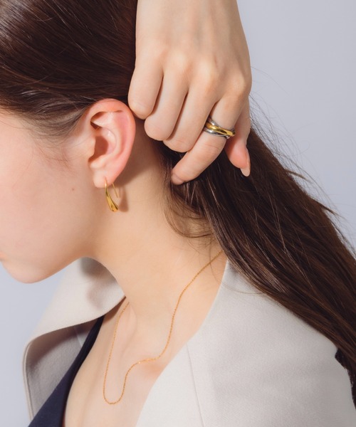 muku（ムク）の「金属アレルギー対応 1mmシアーチェーンネックレス/サージカルステンレス/316L（ネックレス・レディース・シルバー/ゴールド・39/45/52）」の15枚目の写真