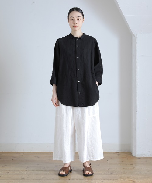 ❋ Plantation シャツ ブラウス ❋ ドロスト プランテーション Plantation プランテーション/WOMEN'S Tops/シャツ/ブラウス