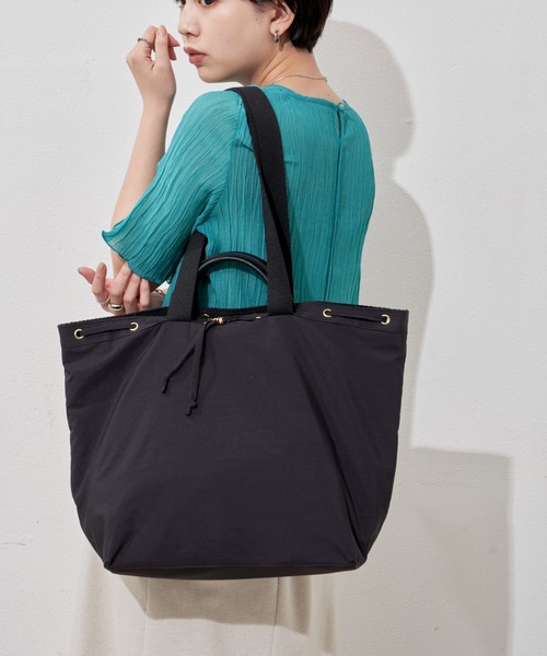 Aunt Marie's(アントマリーズ)の「バイカラーナイロントートバッグ / マザーズバッグ(マザーズバッグ・レディース・ブラック/ベージュ/アイボリー・FREE)」の21枚目の写真