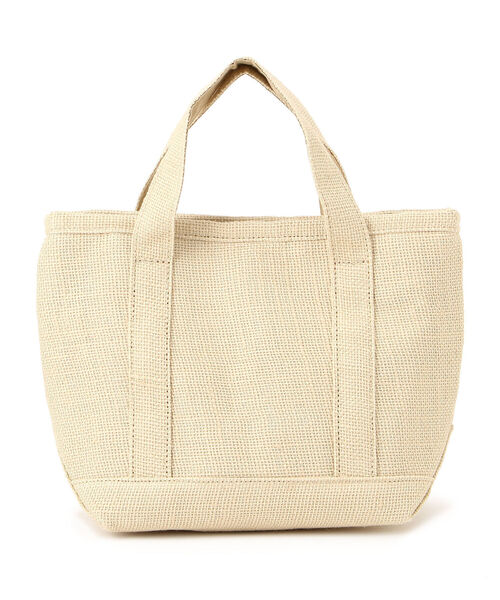 AVIREX（アヴィレックス）の「【直営店限定】MESH MINI TOTE BAG/ メッシュミニトートバッグ（トートバッグ・レディース・チャコール/ナチュラル/レッド/イエロー・FREE）」の8枚目の写真