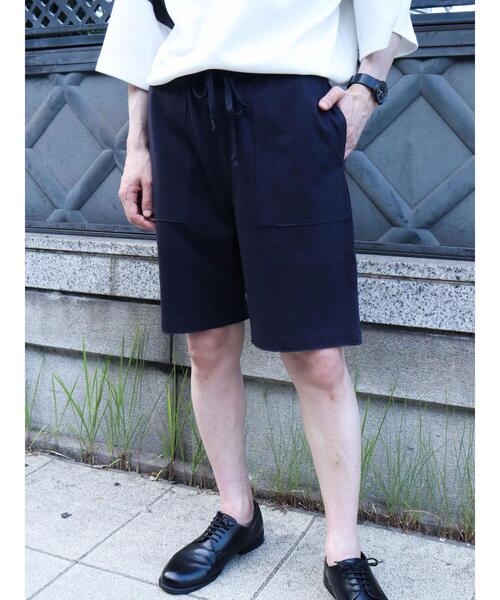 CRAFT STANDARD BOUTIQUE(クラフトスタンダードブティック)の「32/2天竺バギーショーツ *(その他パンツ・メンズ・ダークネイビー/カーキ/ブラック・LL/L/M)」の7枚目の写真
