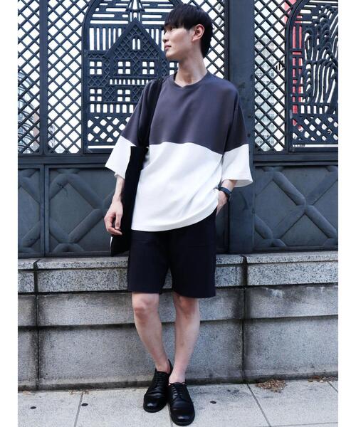 CRAFT STANDARD BOUTIQUE(クラフトスタンダードブティック)の「32/2天竺バギーショーツ *(その他パンツ・メンズ・ダークネイビー/カーキ/ブラック・LL/L/M)」の9枚目の写真