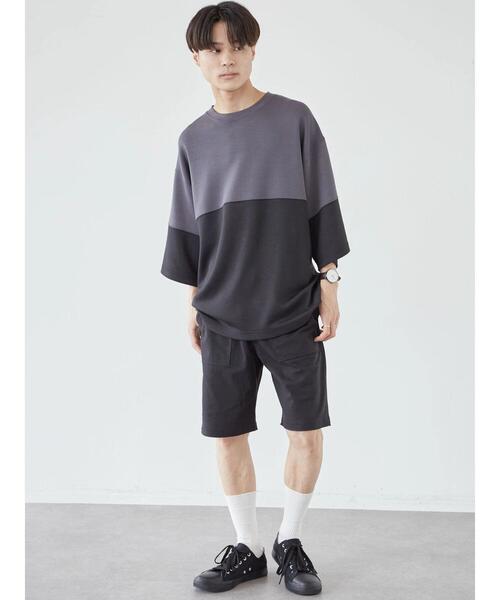 CRAFT STANDARD BOUTIQUE(クラフトスタンダードブティック)の「32/2天竺バギーショーツ *(その他パンツ・メンズ・ダークネイビー/カーキ/ブラック・LL/L/M)」の12枚目の写真