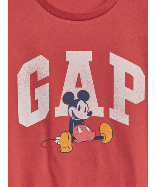 セール】GapKids ディズニー ミッキーマウス GAPロゴ Tシャツ（T