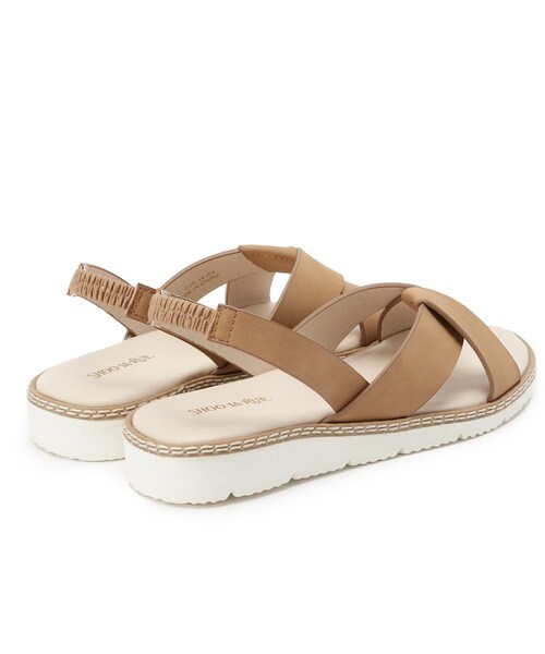 SHOO・LA・RUE（シューラルー）の「◆ギザギザソールサンダル（サンダル・レディース・ベージュ/ナチュラル/ブラウン系その他・35/45/25）」の7枚目の写真