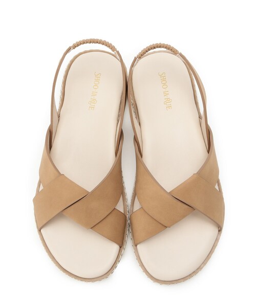 SHOO・LA・RUE（シューラルー）の「◆ギザギザソールサンダル（サンダル・レディース・ベージュ/ナチュラル/ブラウン系その他・35/45/25）」の8枚目の写真