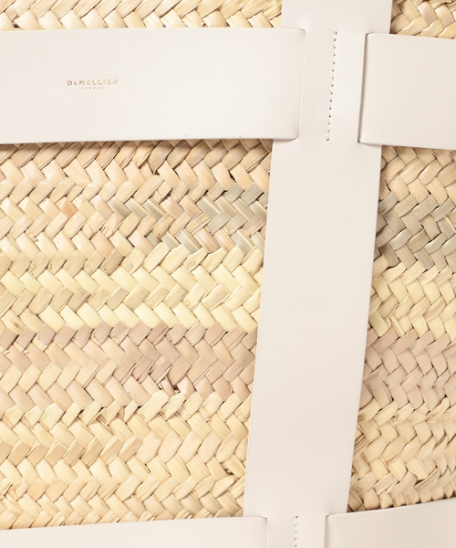 plage（プラージュ）の「【DEMELLIER LONDON/デメリエー ロンドン】MAXI SANTORINI バッグ（かごバッグ・レディース・ホワイト・FREE）」の10枚目の写真