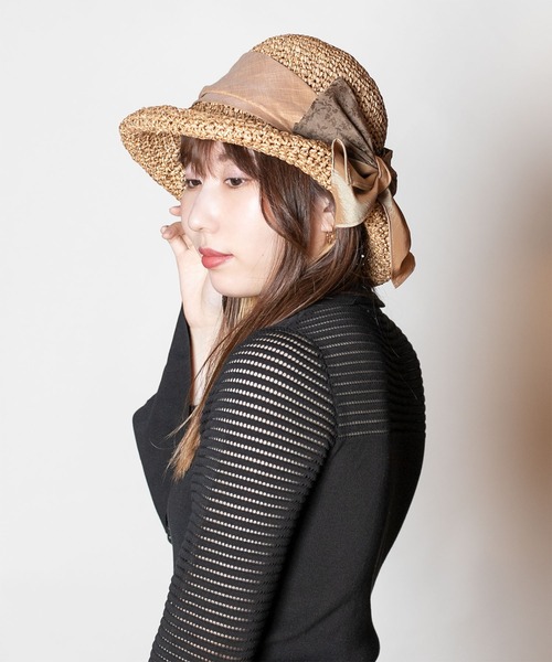 即発！CA4LA カシラ CF NOSTALGIE クロシェ ハット 要在庫確認