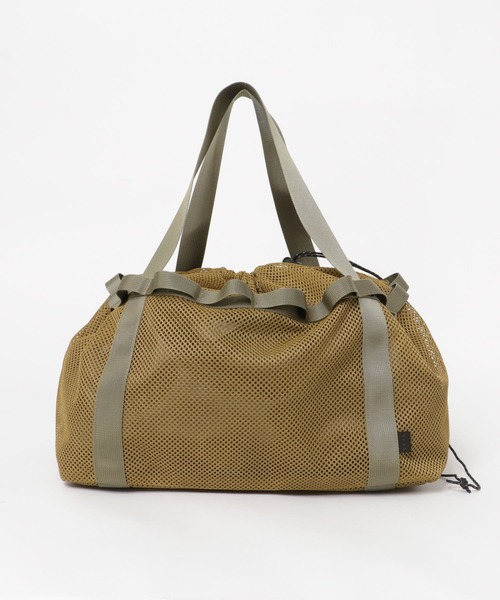 EKAL（エカル）の「EKAL　メッシュコンテナバッグ（トートバッグ・レディース・チャコールグレー/ベージュ系その他・ONE）」の19枚目の写真