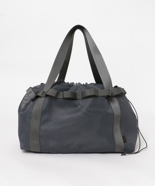 EKAL（エカル）の「EKAL　メッシュコンテナバッグ（トートバッグ・レディース・チャコールグレー/ベージュ系その他・ONE）」の20枚目の写真