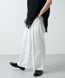 Lui's | ハイツイストワイドストレートパンツ(スラックス)