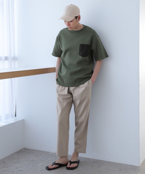 LAKOLE（ラコレ）の「リネンMIXイージーパンツ / 277844（その他パンツ・メンズ・ライトグリーン/ベージュ/ネイビー/ブラック・SMALL/LARGE/X-LARGE/MEDIUM）」の20枚目の写真