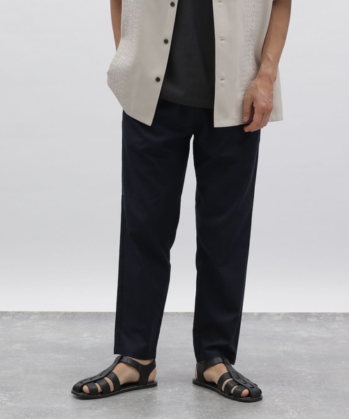 LAKOLE（ラコレ）の「リネンMIXイージーパンツ / 277844（その他パンツ・メンズ・ライトグリーン/ベージュ/ネイビー/ブラック・SMALL/LARGE/X-LARGE/MEDIUM）」の13枚目の写真