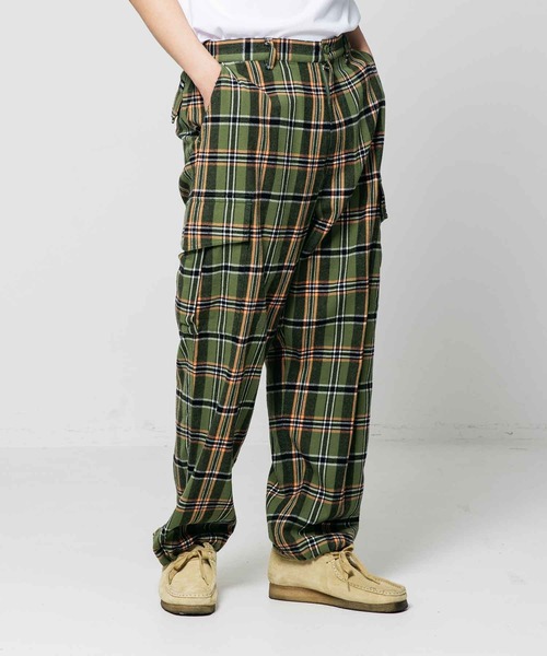 XLARGE エクストララージ ボトム パンツ チェック柄 メンズ Lサイズ XLARGE（エクストララージ）の「PLAID CARGO PANTS/ チェック
