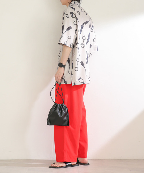 SENSE OF PLACE by URBAN RESEARCH（センスオブプレイスバイアーバンリサーチ）の「フェイクレザースタッズトングサンダル（サンダル・メンズ・ブラック/グリーン・LARGE/MEDIUM）」の8枚目の写真