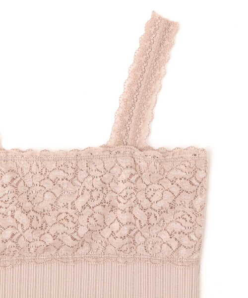 PROPORTION BODY DRESSING（プロポーションボディドレッシング）の「レーステレコキャミソール（その他アンダーウェア/インナー・レディース・ホワイト/ブラック/グレー/ピンク・FREE）」の19枚目の写真