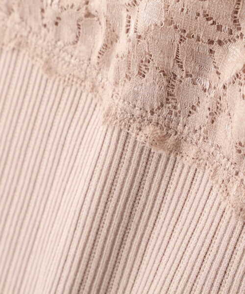 PROPORTION BODY DRESSING（プロポーションボディドレッシング）の「レーステレコキャミソール（その他アンダーウェア/インナー・レディース・ホワイト/ブラック/グレー/ピンク・FREE）」の17枚目の写真