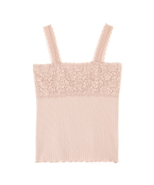 PROPORTION BODY DRESSING（プロポーションボディドレッシング）の「レーステレコキャミソール（その他アンダーウェア/インナー・レディース・ホワイト/ブラック/グレー/ピンク・FREE）」の11枚目の写真