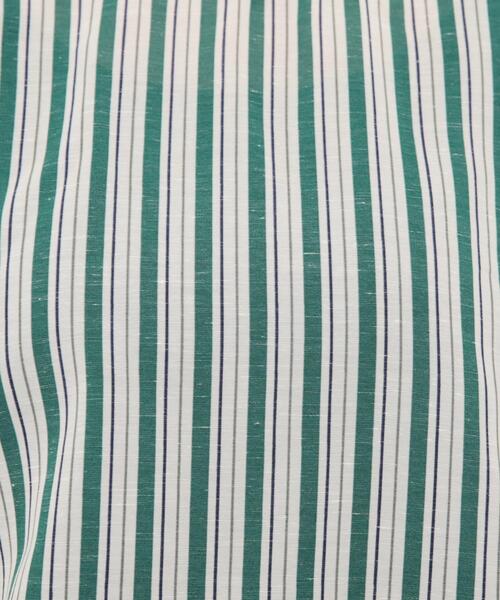 SHOO・LA・RUE（シューラルー）の「◆袖フリルVネックブラウス（シャツ/ブラウス・レディース・ダークグリーン系2/ネイビー系2/レッド系4・02/03）」の11枚目の写真