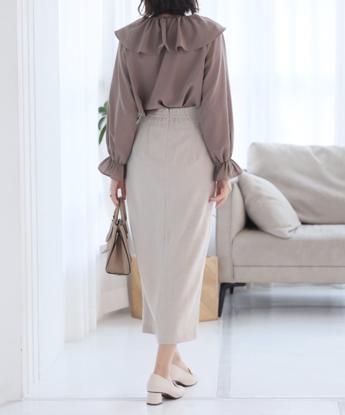 VIVIAN(ヴィヴィアン)の「スクエアトゥビット付きローファーパンプス(パンプス・レディース・ブラック/ブラウン/グレー系その他7/アイボリー/グリーン/グレー/ライトグレー/ブラック系その他/ワンウォッシュ/ブラウン系カモフラージュ・LL/S/M/L/SS/XL)」の15枚目の写真