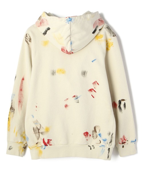 Palm Angels(パームエンジェルス)の「PalmAngels/パームエンジェルス/PAINTED COLLEGE HOODIE/ペンテッドカレッジフーディー パーカー(パーカー・メンズ・ホワイト系2・L/XL/M)」の3枚目の写真