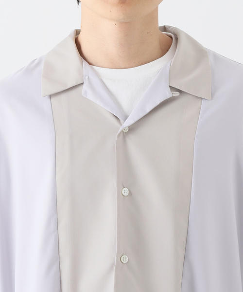 JOURNAL STANDARD(ジャーナルスタンダード)の「オープンカラー クレイジー 半袖シャツ(シャツ/ブラウス・メンズ・グレー系その他/アイボリー/シャーベット/イエロー・MEDIUM/LARGE)」の11枚目の写真