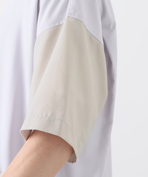 JOURNAL STANDARD(ジャーナルスタンダード)の「オープンカラー クレイジー 半袖シャツ(シャツ/ブラウス・メンズ・グレー系その他/アイボリー/シャーベット/イエロー・MEDIUM/LARGE)」の17枚目の写真