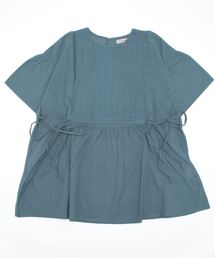 Samansa Mos2 | フレアスリーブレースチュニック(シャツ/ブラウス)