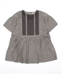 Samansa Mos2 | フレアスリーブレースチュニック(シャツ/ブラウス)