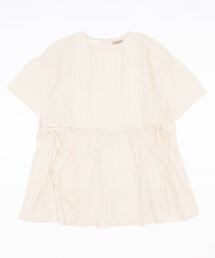 Samansa Mos2 | フレアスリーブレースチュニック(シャツ/ブラウス)