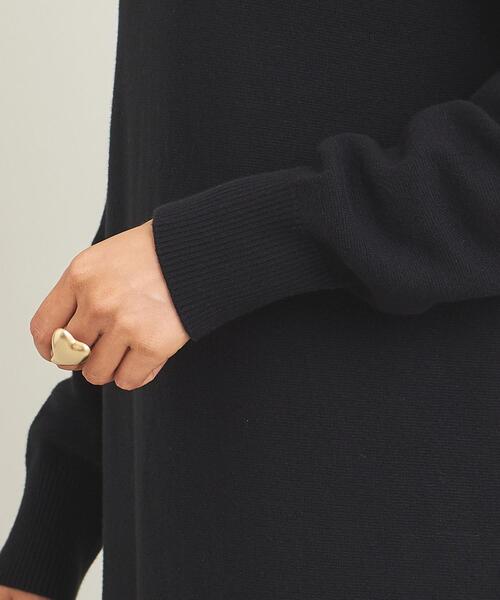 BEAUTY&YOUTH UNITED ARROWS（ビューティーアンドユースユナイテッドアローズ）の「ミラノリブ タートルネックニットワンピース -ウォッシャブル-（ワンピース・レディース・ブラック/ダークブラウン/オレンジ/ベージュ・S/M）」の20枚目の写真