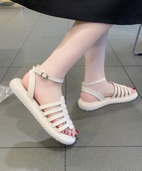 STYLEBLOCK（スタイルブロック）の「グルカサンダル（サンダル・レディース・ブラック/ベージュ/ベージュ系その他・35/36/37/39/41/38/40）」の9枚目の写真
