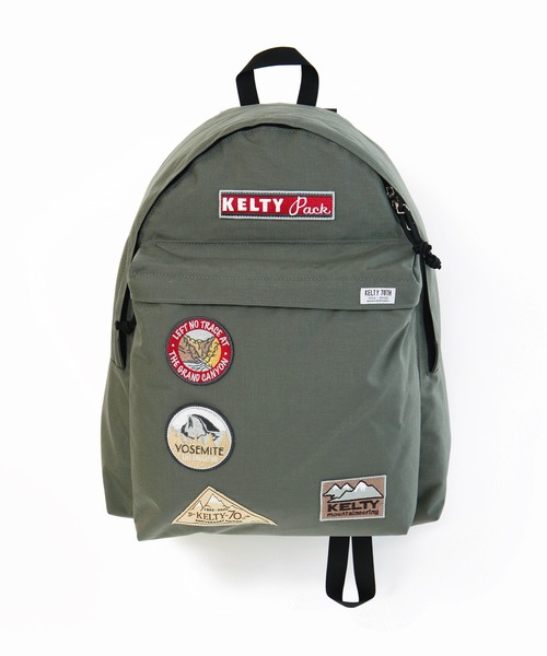 KELTY（ケルティ）の「【KELTY/ケルティ】70周年記念ワイドデイパック/70TH ANNIVERSARY WIDE DAYPACK（バックパック/リュック・メンズ・ブラック/セージグリーン/タン/カーキブラウン/オリーブドラブ・FREE）」の5枚目の写真