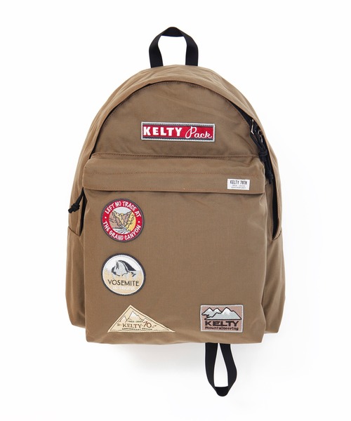 KELTY(ケルティ)の「【KELTY/ケルティ】70周年記念ワイドデイパック/70TH ANNIVERSARY WIDE DAYPACK(バックパック/リュック・メンズ・ブラック/セージグリーン/タン/カーキブラウン/オリーブドラブ・FREE)」の3枚目の写真