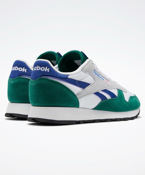 Reebok(リーボック)の「クラシック レザー メイク イット ユアーズ / Classic Leather Make It Yours Shoes(スニーカー・メンズ・グリーン/ブルー・24.5cm/25.5cm/26.5cm/27.5cm/28.5cm/24.0cm/25.0cm/26.0cm/27.0cm/28.0cm/29.0cm/23.5cm/23.0cm)」の5枚目の写真