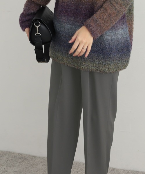 URBAN RESEARCH DOORS（アーバンリサーチドアーズ）の「ライトダブルクロスイージーパンツ（その他パンツ・レディース・チャコールグレー/オレンジ・SMALL/MEDIUM）」の16枚目の写真