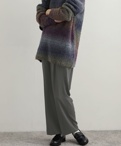 URBAN RESEARCH DOORS（アーバンリサーチドアーズ）の「ライトダブルクロスイージーパンツ（その他パンツ・レディース・チャコールグレー/オレンジ・SMALL/MEDIUM）」の18枚目の写真