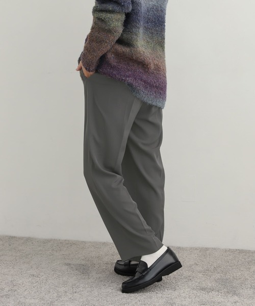 URBAN RESEARCH DOORS（アーバンリサーチドアーズ）の「ライトダブルクロスイージーパンツ（その他パンツ・レディース・チャコールグレー/オレンジ・SMALL/MEDIUM）」の19枚目の写真