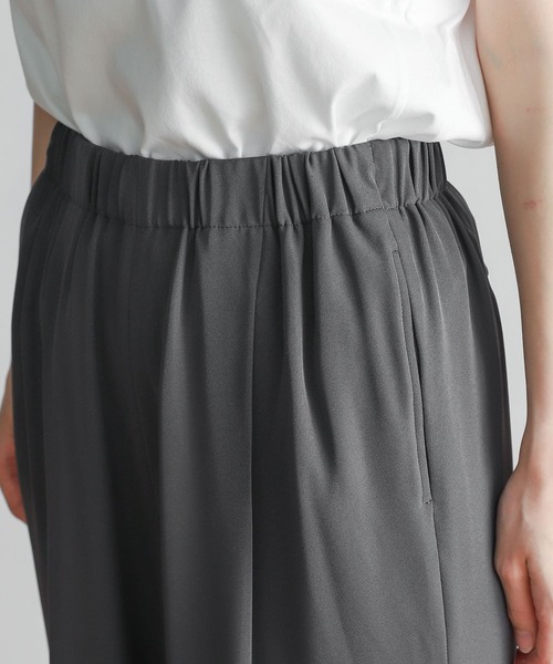 URBAN RESEARCH DOORS（アーバンリサーチドアーズ）の「ライトダブルクロスイージーパンツ（その他パンツ・レディース・チャコールグレー/オレンジ・SMALL/MEDIUM）」の8枚目の写真