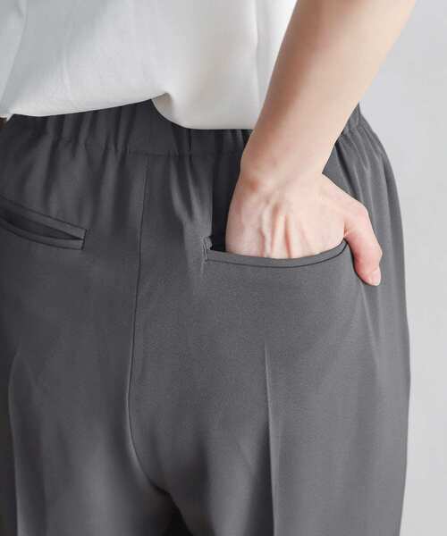 URBAN RESEARCH DOORS（アーバンリサーチドアーズ）の「ライトダブルクロスイージーパンツ（その他パンツ・レディース・チャコールグレー/オレンジ・SMALL/MEDIUM）」の10枚目の写真