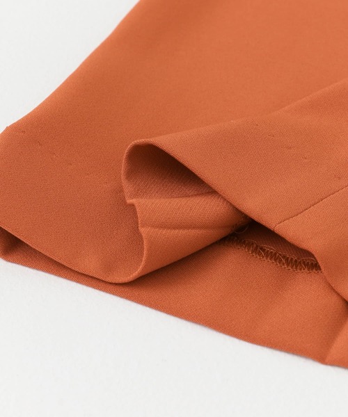 URBAN RESEARCH DOORS（アーバンリサーチドアーズ）の「ライトダブルクロスイージーパンツ（その他パンツ・レディース・チャコールグレー/オレンジ・SMALL/MEDIUM）」の15枚目の写真