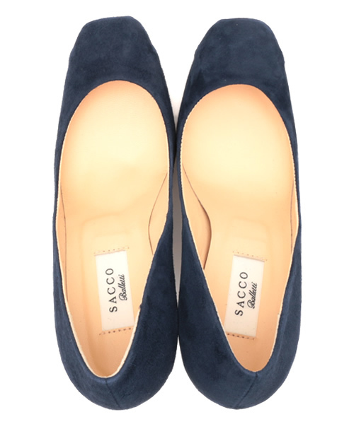 Ray BEAMS（レイビームス）の「SACCO Balletti / バレエ トゥヒール パンプス（パンプス・レディース・ネイビー・37/37.5/36/36.5/38）」の8枚目の写真