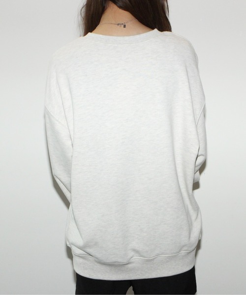 one way（ワンウェイ）の「cheri刺繍ロゴスウェット（スウェット・レディース・ライトベージュ/ブラック/ホワイト/ライトグレー・FREE）」の14枚目の写真
